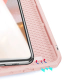DUX DUCIS Skin X Bokhylster til Samsung Galaxy A72 4G pink