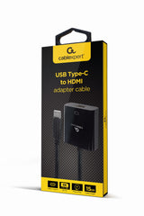 Gembird A-CM-HDMIF-04 USB grafisk adapter Sort
