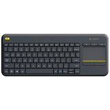Logitech Wireless Touch Keyboard K400 Plus Tastatur Trådløs Dansk/Finsk/Norsk/Svensk