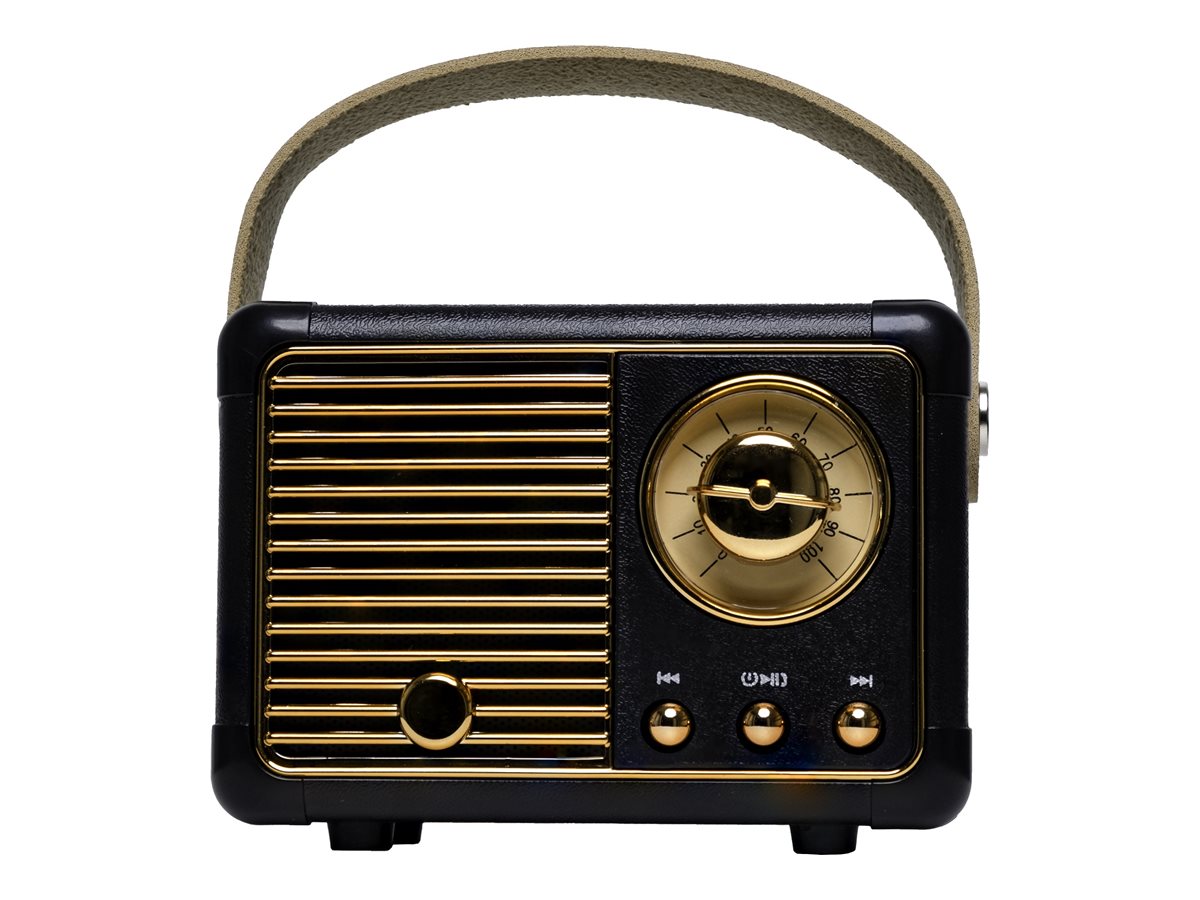 DENVER BTP-203B Højttaler Sort Guld