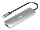 Port Designs 900162 interface hub USB Type-C Sølv