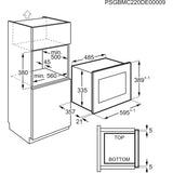 Electrolux LMS4253TBK mikroovn til indbygning