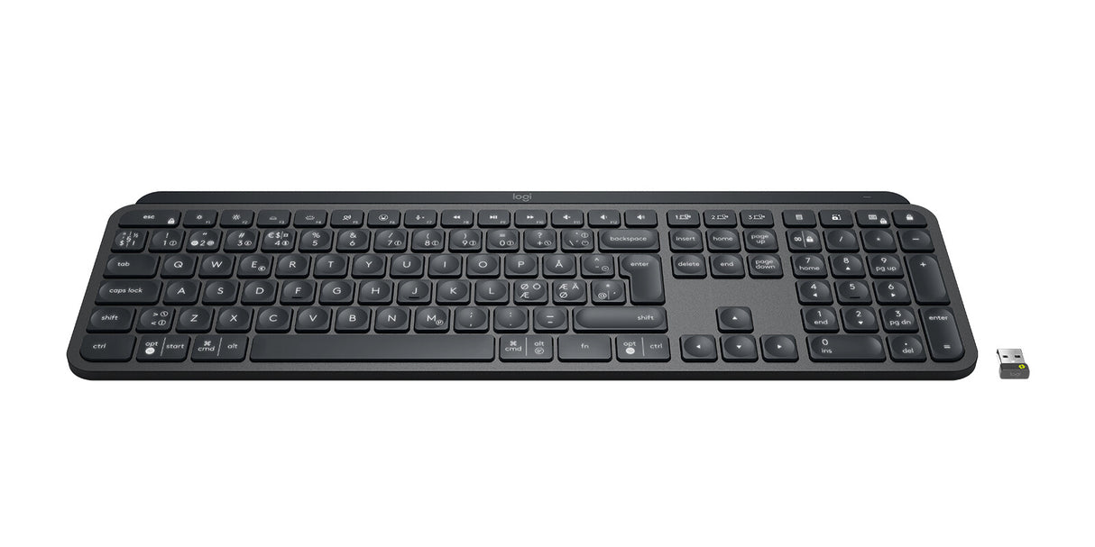 Logitech 920-010249 tastatur Kontor Bluetooth Nordisk Grafit