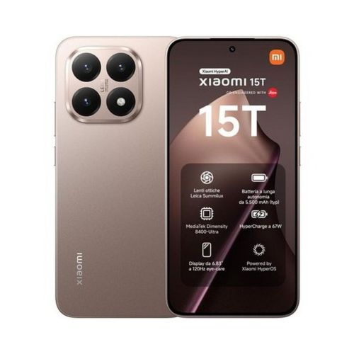 Xiaomi 15T 5G Dual SIM 12GB RAM 256GB Ingen oplader Rose Gold EU MZB0KXZEU