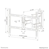 Neomounts WL40-550BL16 tv-beslag 165,1 cm (65") Sort