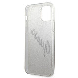 Guess GUHCP12SPCUGLSGO iPhone 12 mini 5.4" guld/guld hardcase Glitter Gradient Script
