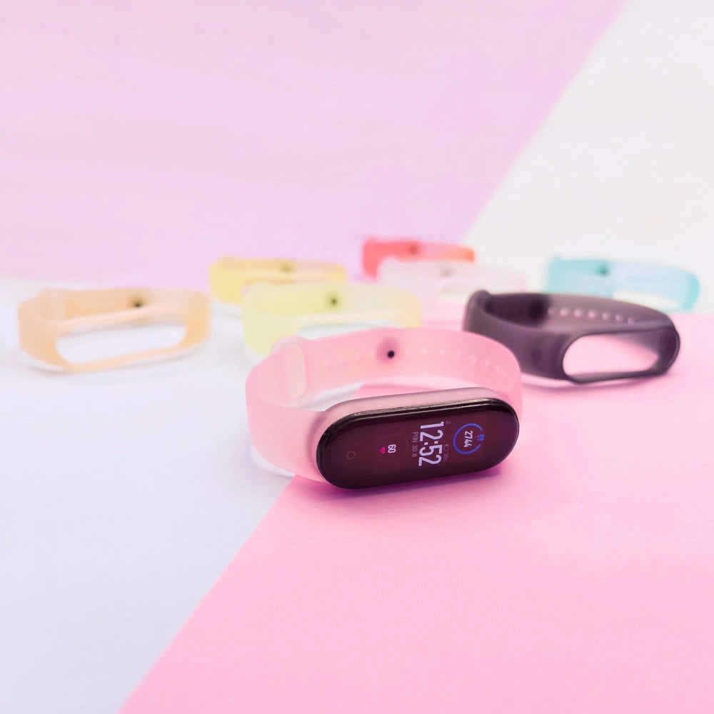 Silicone rem til Xiaomi Mi Band 5 / 6 armbåndsrem - guld