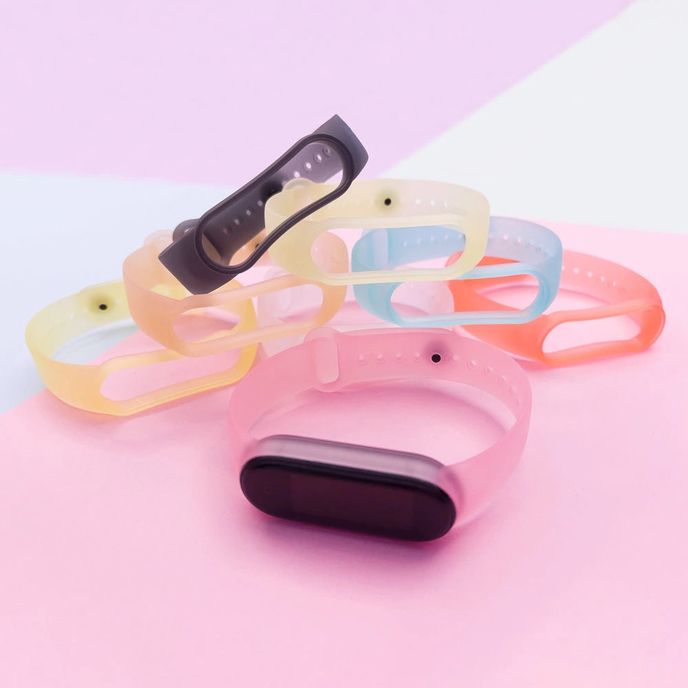 Silicone rem til Xiaomi Mi Band 5 / 6 armbåndsrem - guld