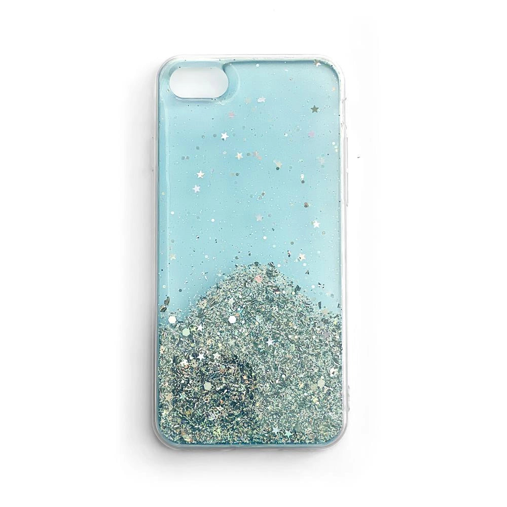 Wozinsky Star Glitter Shining Cover til Samsung Galaxy A30 blå