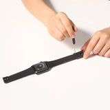 Baseus Slip-Thru rem band armbånd til Apple Watch 3/4/5/6/SE 38mm/40mm sort (LBWSE-01)