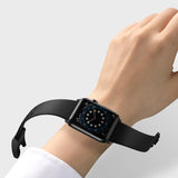 Baseus Slip-Thru rem band armbånd til Apple Watch 3/4/5/6/SE 38mm/40mm sort (LBWSE-01)