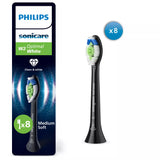 Philips Optimal White HX6068/88 Pakke med 8 børstehoveder
