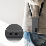 Ringke Onyx holdbar TPU-kasse til Samsung Galaxy A72 4G grå (OXSG0038)