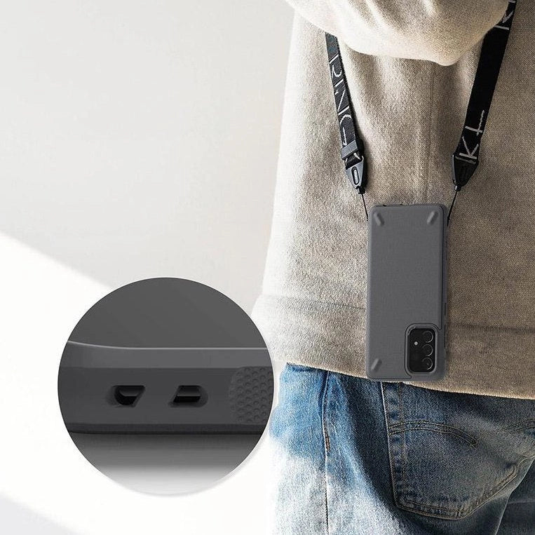 Ringke Onyx Durable TPU Case Cover til Samsung Galaxy A72 4G blå (OXSG0039)