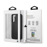 Etui BMW BMHCS21MSLLBK S21+ G996 sort/sort hårdkasse Signatur Logo Aftryk