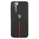 Ferrari FEOSIHCS21MBK S21+ G996 sort/sort hardcase Off Track læder nylon stribe