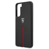 Ferrari FEOSIHCS21SBK S21 G991 sort/sort hardcase Off Track læder nylon stribe