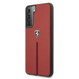 Ferrari FEOSIHCS21SRE S21 G991 rød/rød hardcase Off Track læder nylon stribe