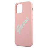 Guess GUHCP12LLSVSPG iPhone 12 Pro Max 6.7" rosegrøn/grøn lyserød hardcase Silicone Vintage