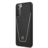Mercedes Dynamic Line-hylster til Samsung Galaxy S21 - sort