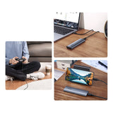 Ugreen M.2 SSD bay USB 3.2 Gen 2 drive (SuperSpeed USB 10 Gbps) + USB Type C cable 0.5m gray (CM400 10902)