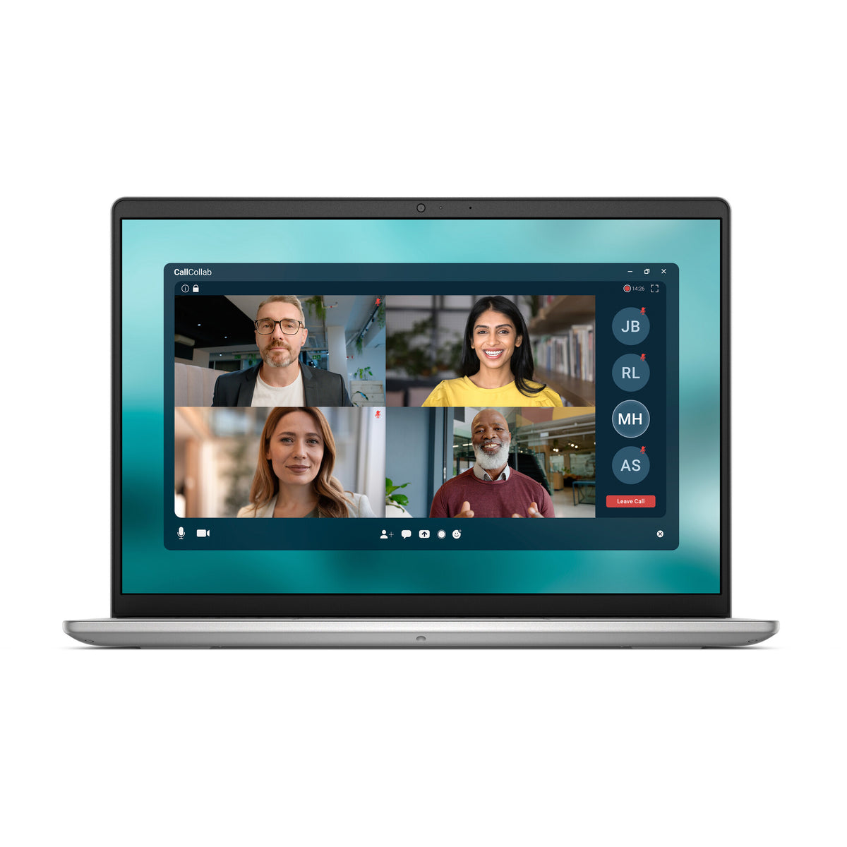 DELL Pro 14 Essential PV14250 Intel Core 7 150U Laptop 35,6 cm (14") Full HD+ 16 GB DDR5-SDRAM 512 GB SSD Wi-Fi 6 (802.11ax) Windows 11 Pro Platin, Sølv US International