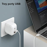 Uniq Verge Pro 66W GaN USB-C vægoplader - hvid