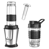 Adler AD 4081 blender 0,57 L Sportsblender 800 W Sort, Rustfrit stål, Gennemsigtig