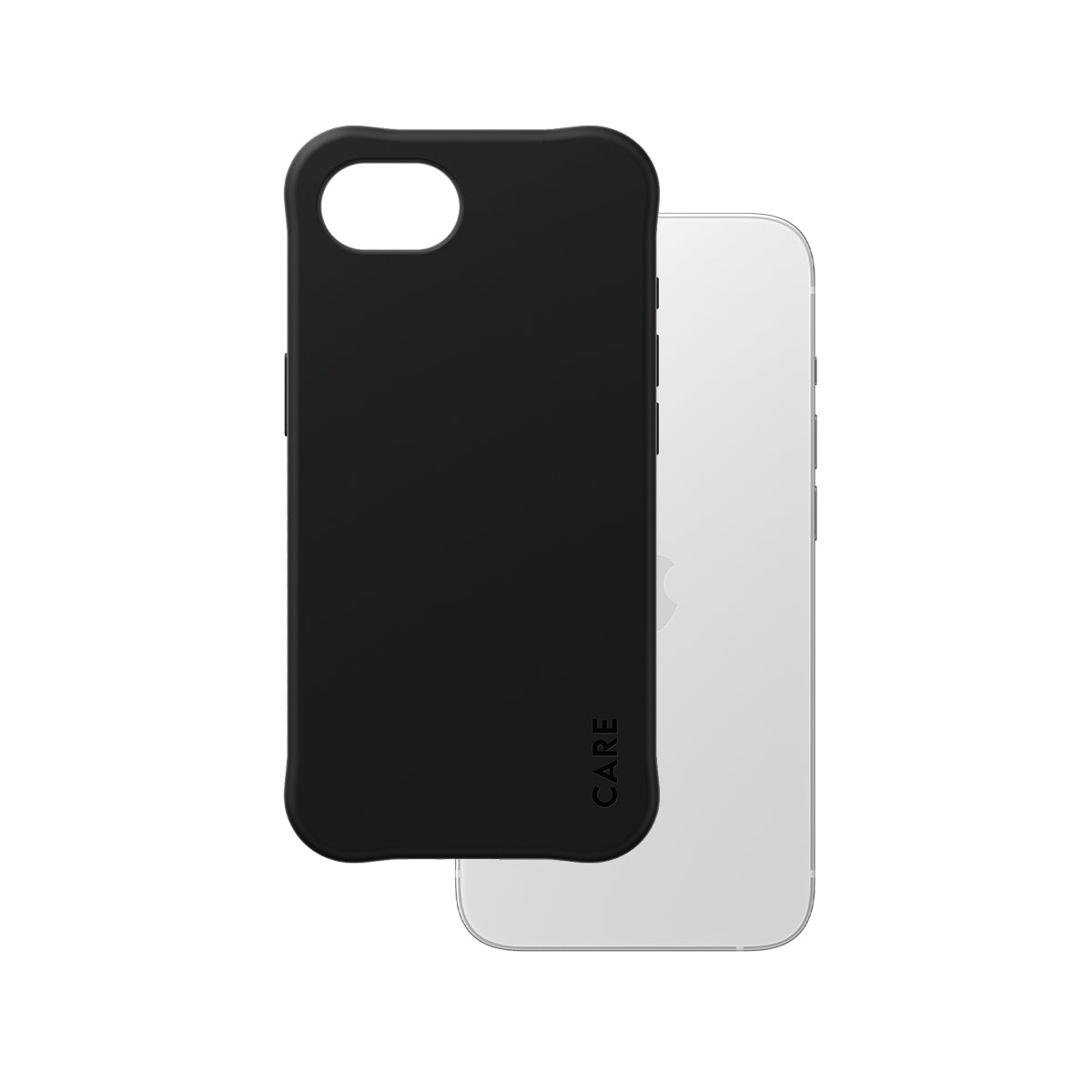 CARE by PanzerGlass Samba Case Black w. Qi Compatible iPhone 17e | 16e