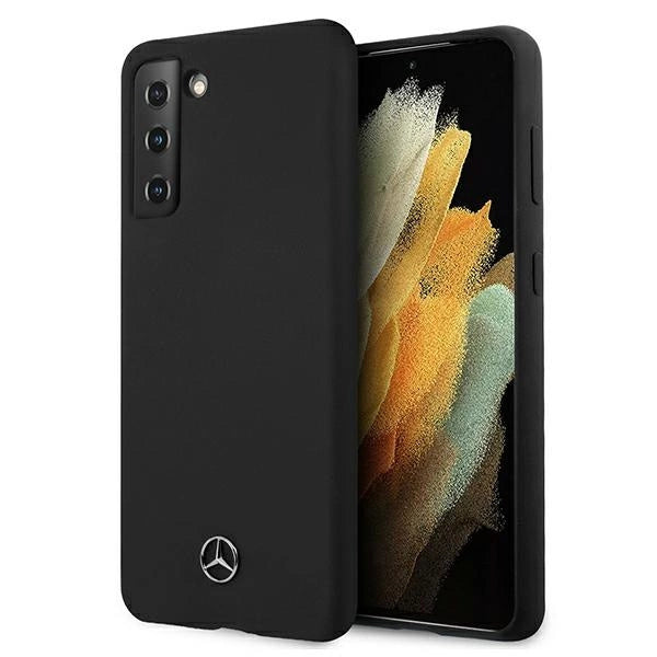 Mercedes MEHCS21MSILBK S21+ G996 sort/sort hardcase Silicone Line