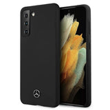 Mercedes MEHCS21MSILBK S21+ G996 sort/sort hardcase Silicone Line