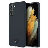 Mercedes MEHCS21SSILNA S21 G991 Niebieski/blå hardcase Silicone Line