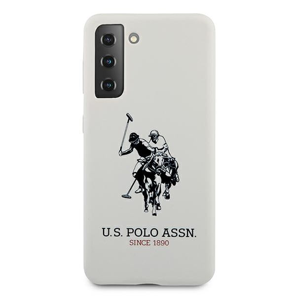 US Polo USHCS21MSLHRWH S21+ G996 hvide/hvide silikone logo