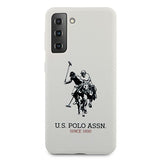 US Polo USHCS21SSLHRWH S21 G991 hvide/hvide silikone logo