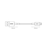 Baseus Superior USB - Lightning kabel 2,4A 1,5 m Hvid (CALYS-B02)