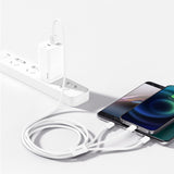 Baseus Superior 3in1 USB Cable - Lightning / USB Type C / Micro USB 3.5 A 1.5 m White (CAMLTYS-02)