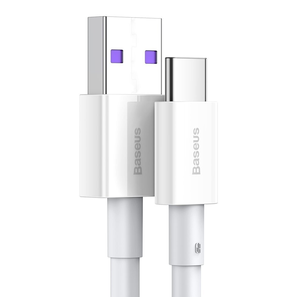 Baseus Superior cable USB - USB TypeC 66 W 6A 2 m White (CATYS-A02)