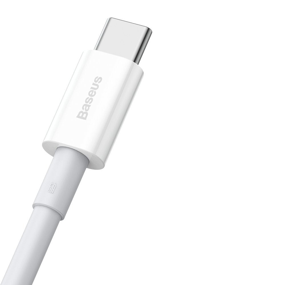Baseus Superior cable USB - USB TypeC 66 W 6A 2 m White (CATYS-A02)