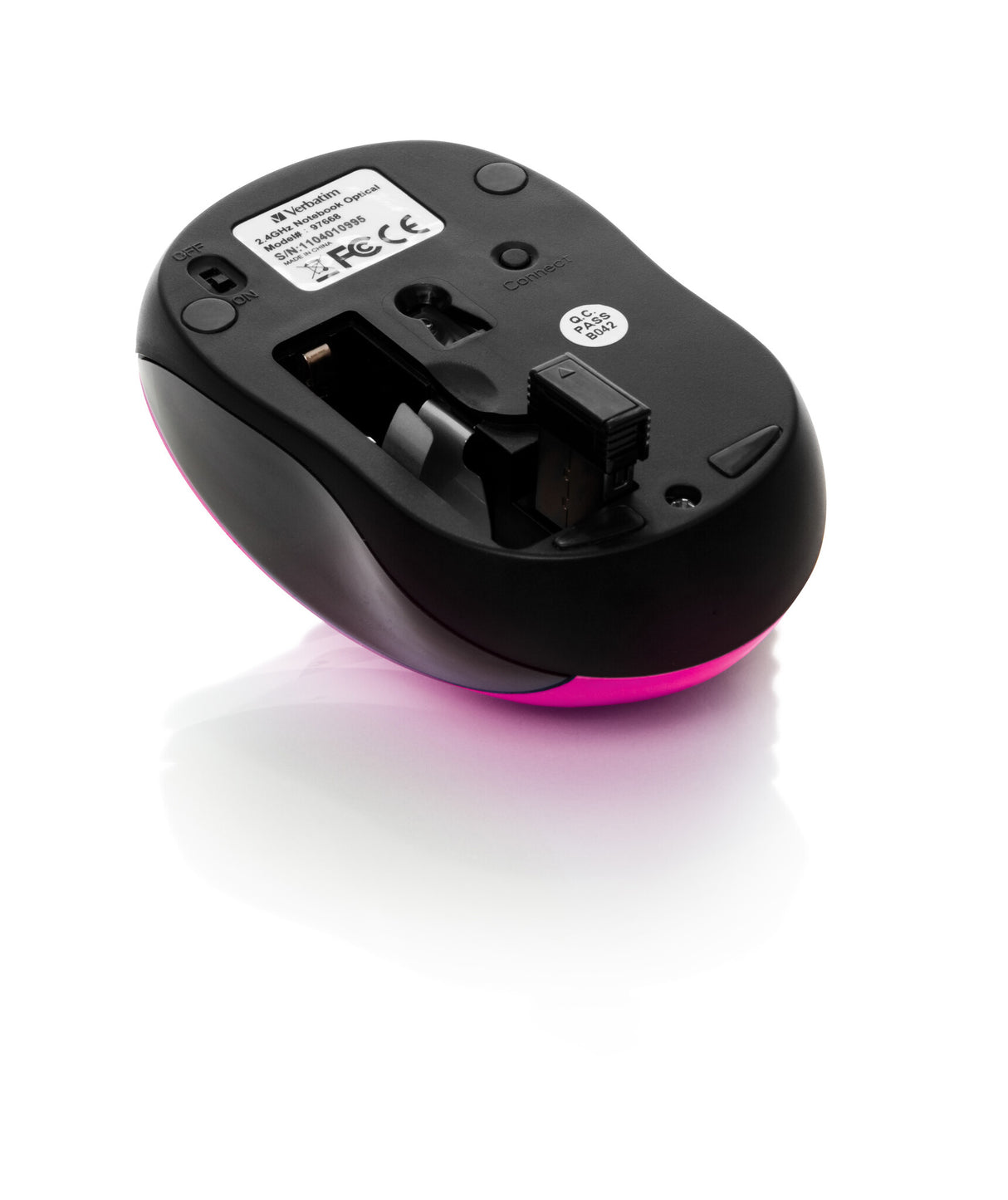 Verbatim Go Nano mus Kontor RF trådløst 1600 dpi