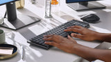 Logitech 920-010754 tastatur Kontor RF trådløs + Bluetooth QWERTY Nordisk Grafit
