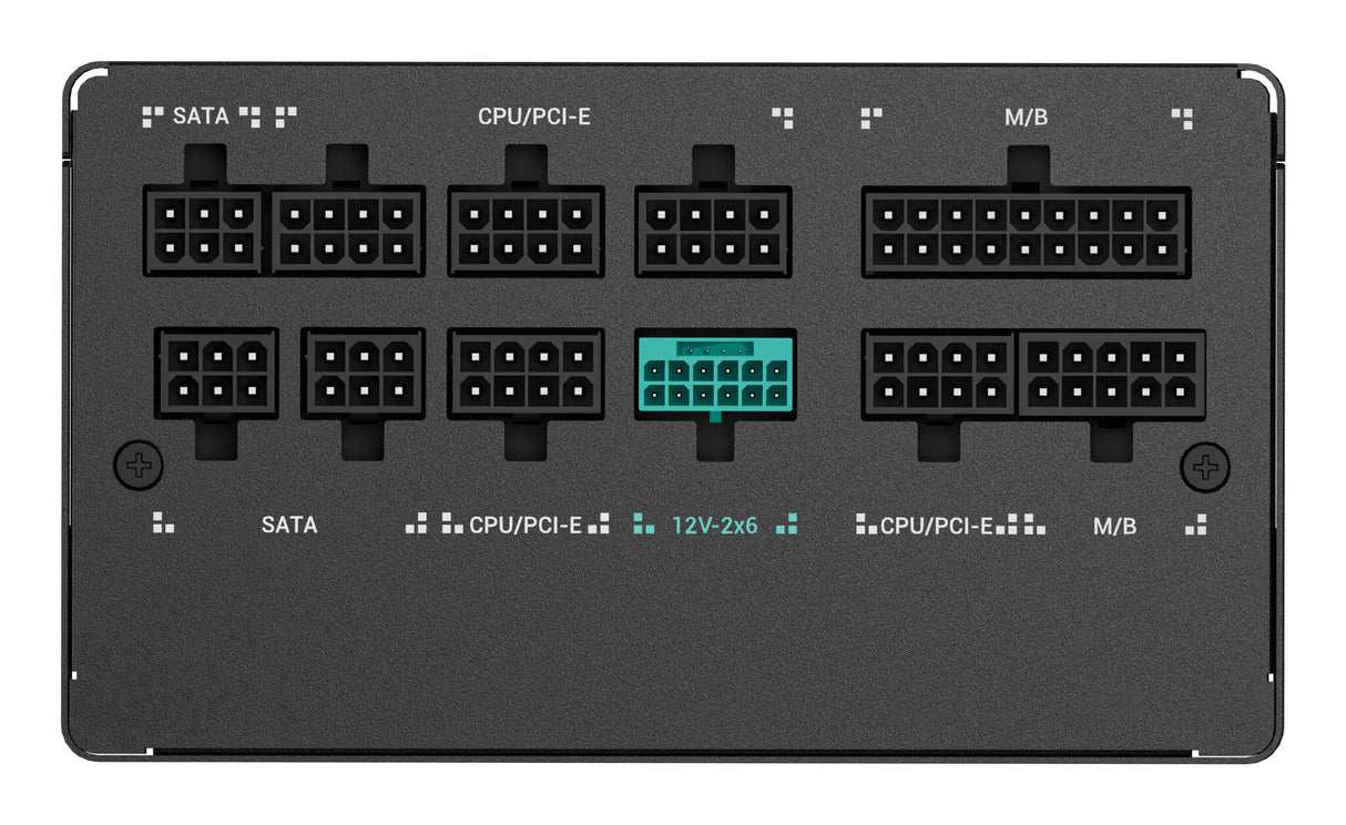 DeepCool PN850M enhed til strømforsyning 850 W 20+4 pin ATX ATX Sort