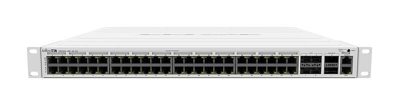 Mikrotik CRS354-48P-4S+2Q+RM netværksswitch Administreret L3 Gigabit Ethernet (10/100/1000) Strøm over Ethernet (PoE) 1U