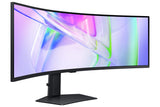 Samsung S95UC computerskærm 124,5 cm (49") 5120 x 1440 pixel Dual QHD LCD Sort