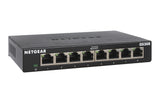 NETGEAR GS308-300PES netværksswitch Ikke administreret L2 Gigabit Ethernet (10/100/1000) Sort