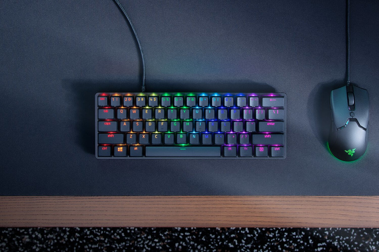 Razer Huntsman Mini tastatur Spil USB QWERTY Nordisk Sort