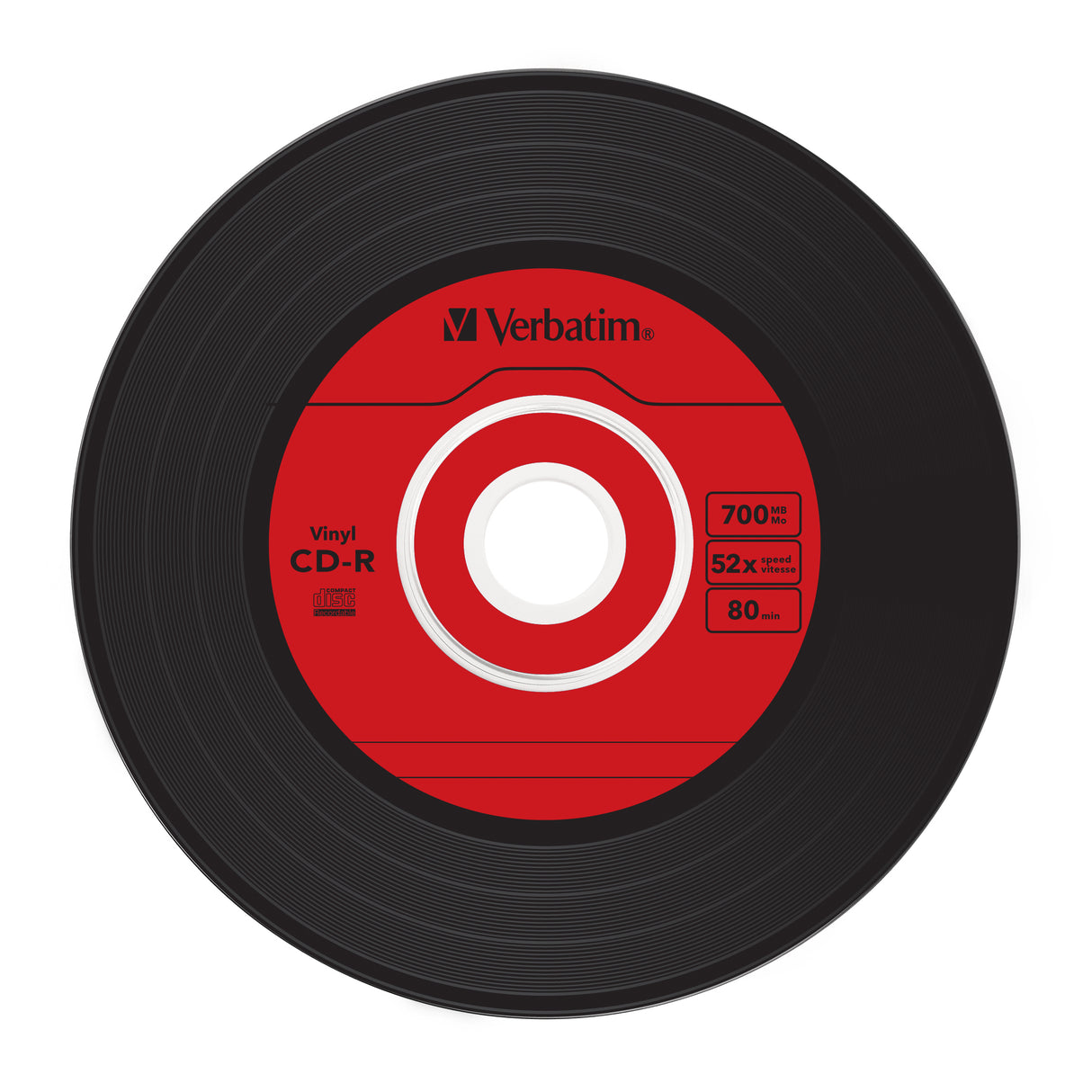 Verbatim CD-R AZO Data Vinyl 700 MB 52x 10 stk