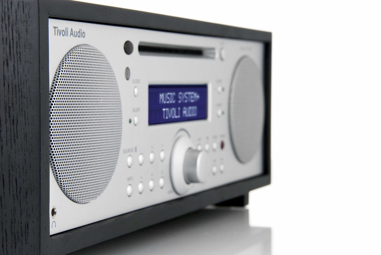 Tivoli Audio Music System BT Digital AM, FM Sort, Sølv MP3-afspilning