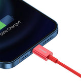 Baseus Superior USB - Lightning cable 2.4 A 1 m red (CALYS-A09)