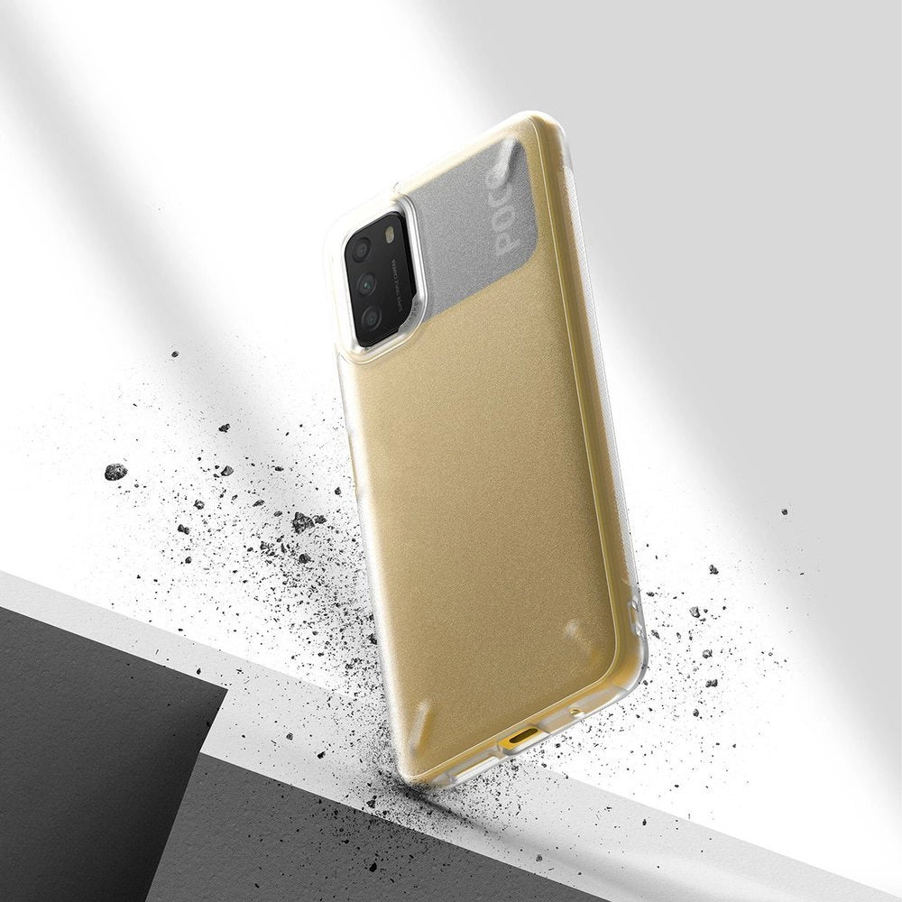 Ringke Onyx Durable TPU Case Cover til Xiaomi Poco M3 gennemsigtig (OXXI0003)