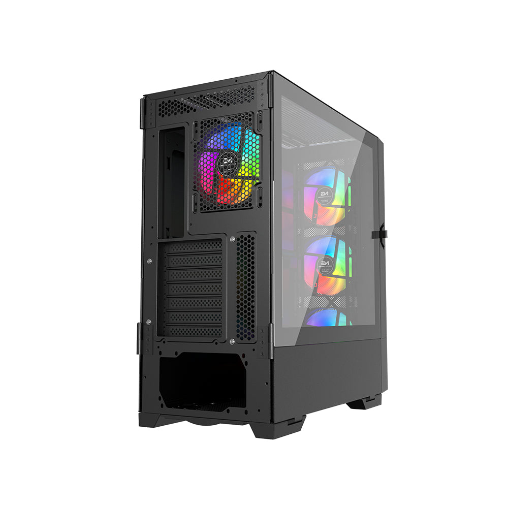 Nordic Gaming Munin RGB Tower ATX Sort